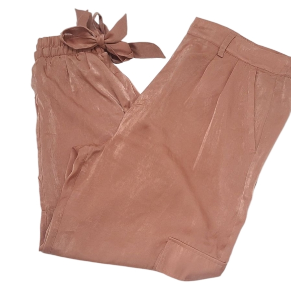 AND NOW THIS Women Tan Cargo Pants - Picture 8 of 8